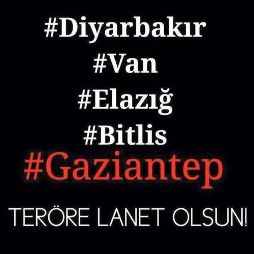 TERÖRÜ ŞİDDETLE KINIYORUZ  ''MİLLETİMİZİN BAŞI SAĞOLSUN !'' :(