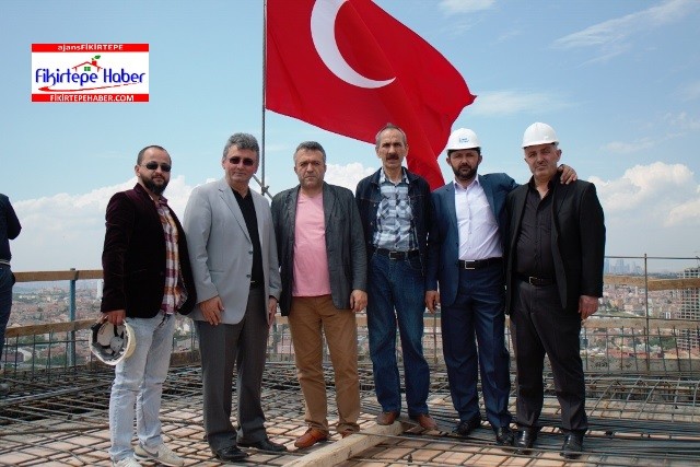 Erkan İnşaat Pırlanta Göztepe Projesi için bayrağı zirveye dikti