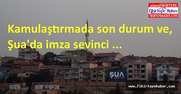 Fikirtepe'de kamulaştırmasız uzlaşma ile Şua adasında son imzalar ...