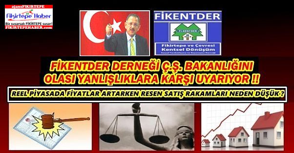 Bakanlığın Fikirtepe Satışında ki Yanlışı Ve Fikentder'in Çözüm Önerileri !