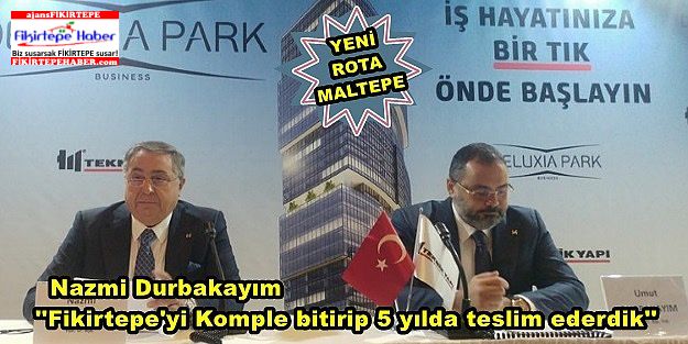 Durbakayım ''Komple Fikirtepe'yi bitirip 5 yılda teslim ederdik''