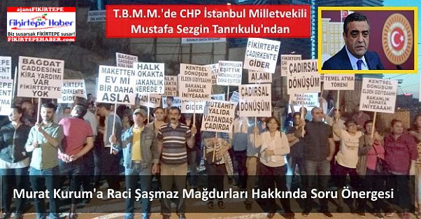 Pana - Selimoğlu Mağdurlarının durumu hakkında TBMM'de soru önergesi