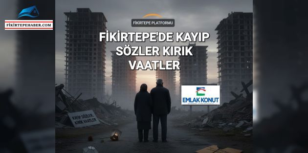 Fikirtepe'de Sözler Uçtu, Vatandaş Unutuldu!