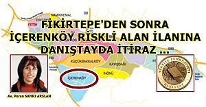 Fikirtepe'den sonra İçerenköy’deki riskli alana Danıştay'da iptal davası