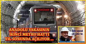 Üsküdar-Çekmeköy metrosu yıl sonunda açılacak!