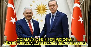 Ak Parti 3. Genel Başkanı Seçilen Binali Yıldırım Beştepe'de
