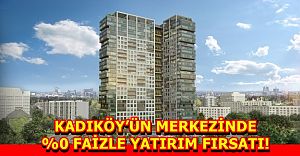 Kadıköy'ün Merkezinde % 0 Faizle Yatırım Fırsatı!