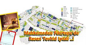 Mahkemeden Fikirtepe'de Bir Parselde Resen Tevhide iptal ..!