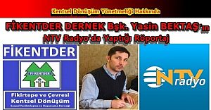 NTV Radyoda Fikentder Bşk. Yasin Bektaş'ın Yeni Yönetmelik Açıklaması