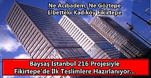 Baysaş İstanbul 216 Projesiyle Fikirtepe'de İlk Teslimlere Hazırlanıyor...