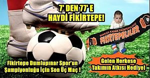 Fikirtepe Dumlupınar Spor Şampiyonluğu İçin Son Üç Maç!