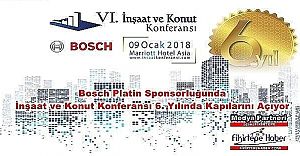 Bosch İnşaat ve Konut Konferansı Bugün Kapılarını Açıyor