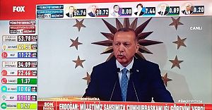 Cumhurbaşkanı Erdoğan Huber Köşkü'nden Vatandaşlara Seslendi