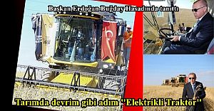 Tarımda devrim gibi adım ''Yerli Elektrikli Traktör''