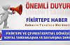 FİKİRTEPE KENTSEL DÖNÜŞÜM DERNEĞİNDEN FİKİRTEPELİ VATANDAŞ VE FİRMALARA DUYURU