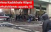 Kadıköy'de Lodosa Köprü korkulukları dayanmadı !!!
