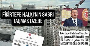 "Fikirtepe'de Sabır Tükendi: Halkın Çığlığı Meclis'te!"